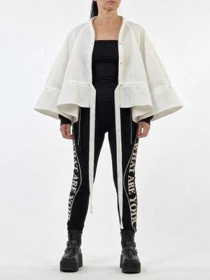 High-Waisted Graphic Leggings – Bold Second-Skin Fit