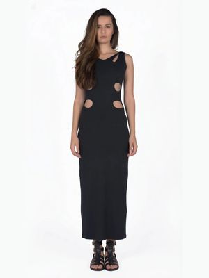Cutout Maxi Dress – Bold Silhouette with Modern Edge
