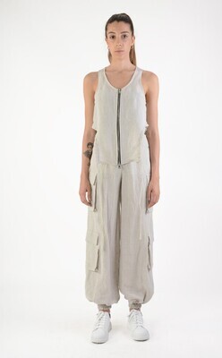 Utility Drawstring Tank Top – Functional Urban Style