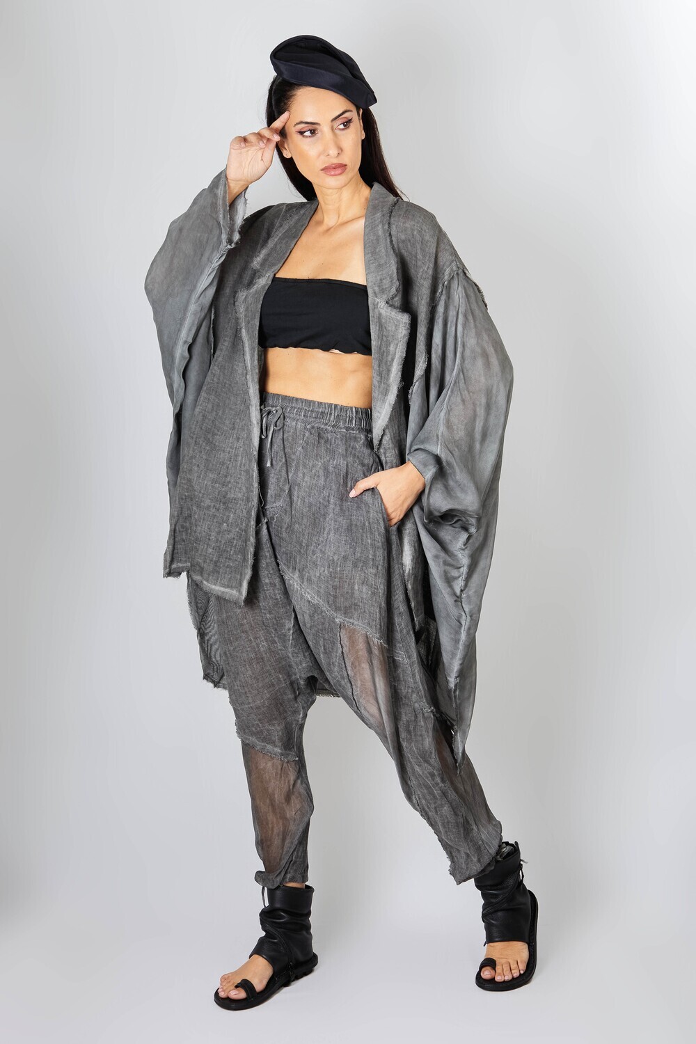 Layered Harem Pants – Contemporary Relaxed Streetwear