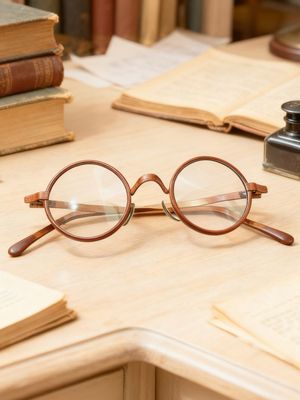 Vintage-Inspired Round Glasses