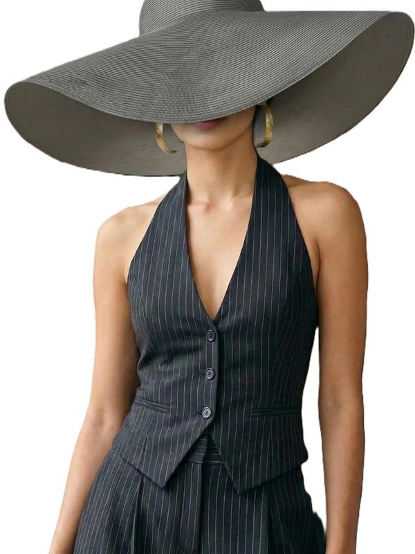 Hammered Brass Hoop Earrings