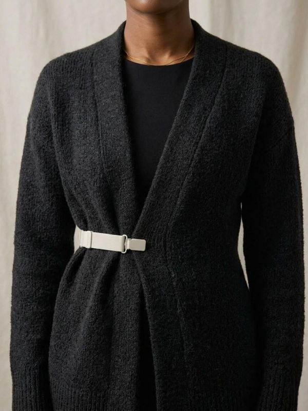 Adjustable White Fabric Clips – Styling Hardware Accessory-LARGE