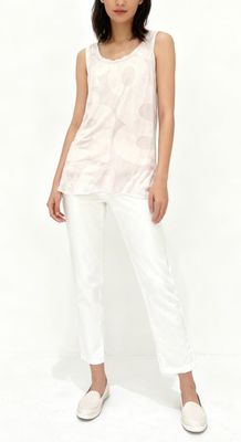 Asymmetrical Sheer Tank Top – Lightweight Layered Statement Piece