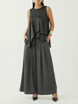 Draped Sleeveless Top – Fluid Minimalist Summer Essential