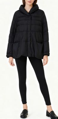 Quilted Puff Peplum Jacket