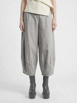 Slate Sculptural Lantern Trousers