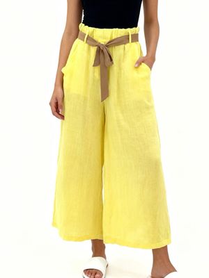 Sunshine Relaxed Wide-Leg Trousers