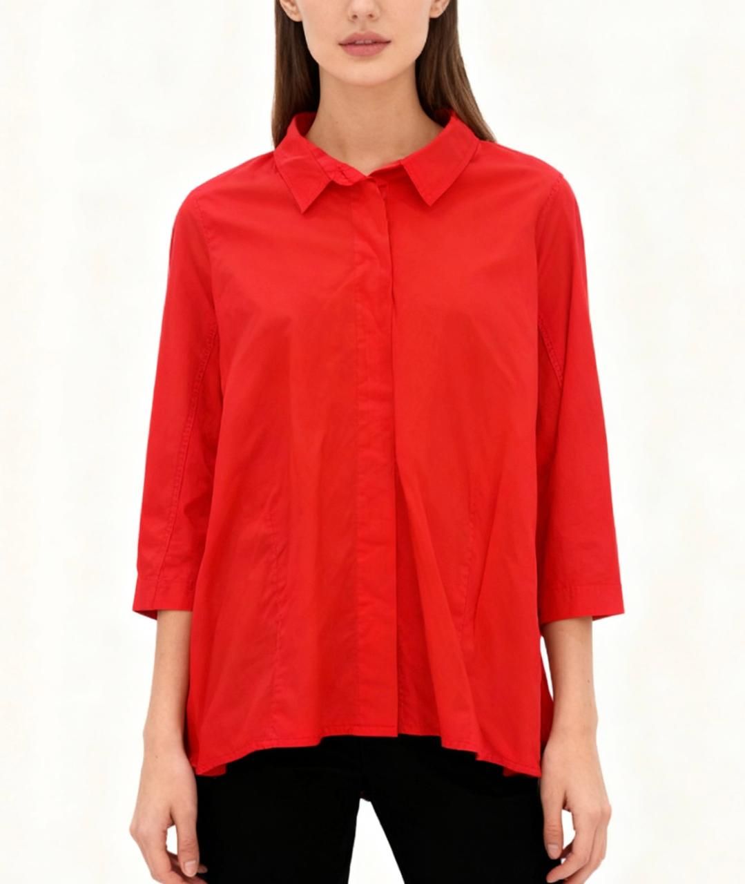 Voluminous Oversized Poplin Shirt