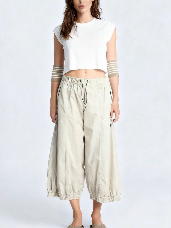 Technical Panelled Balloon Trouser