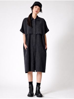 Deconstructed Oversized Trench Duster