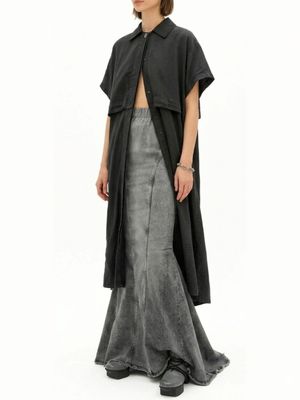 Deconstructed Oversized Trench Duster