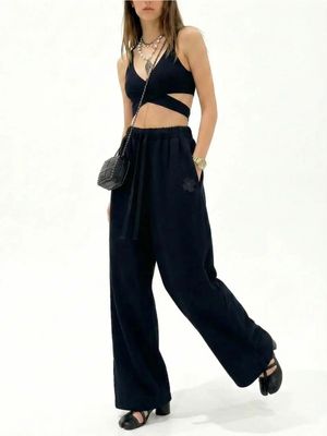 Architectural Tapered Drawstring Trouser