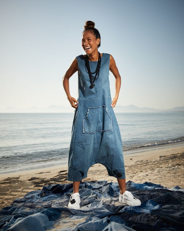 Deconstructed Technical Overall Jumpsuit