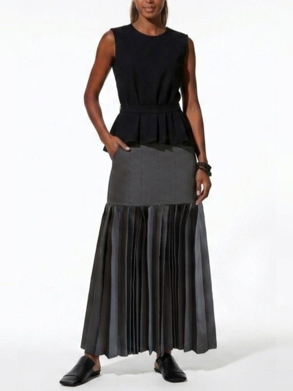 Deconstructed Peplum Shell