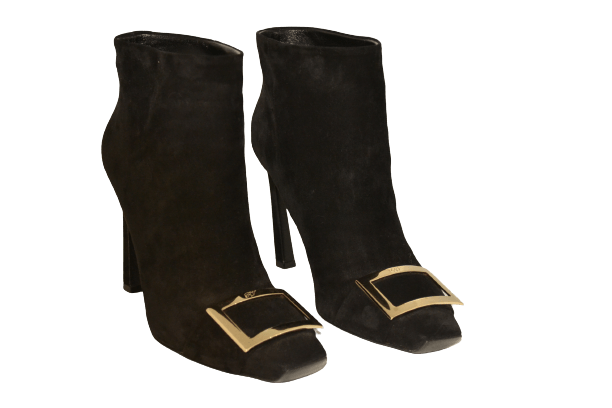 ROGER VIVIER bottines veau velour