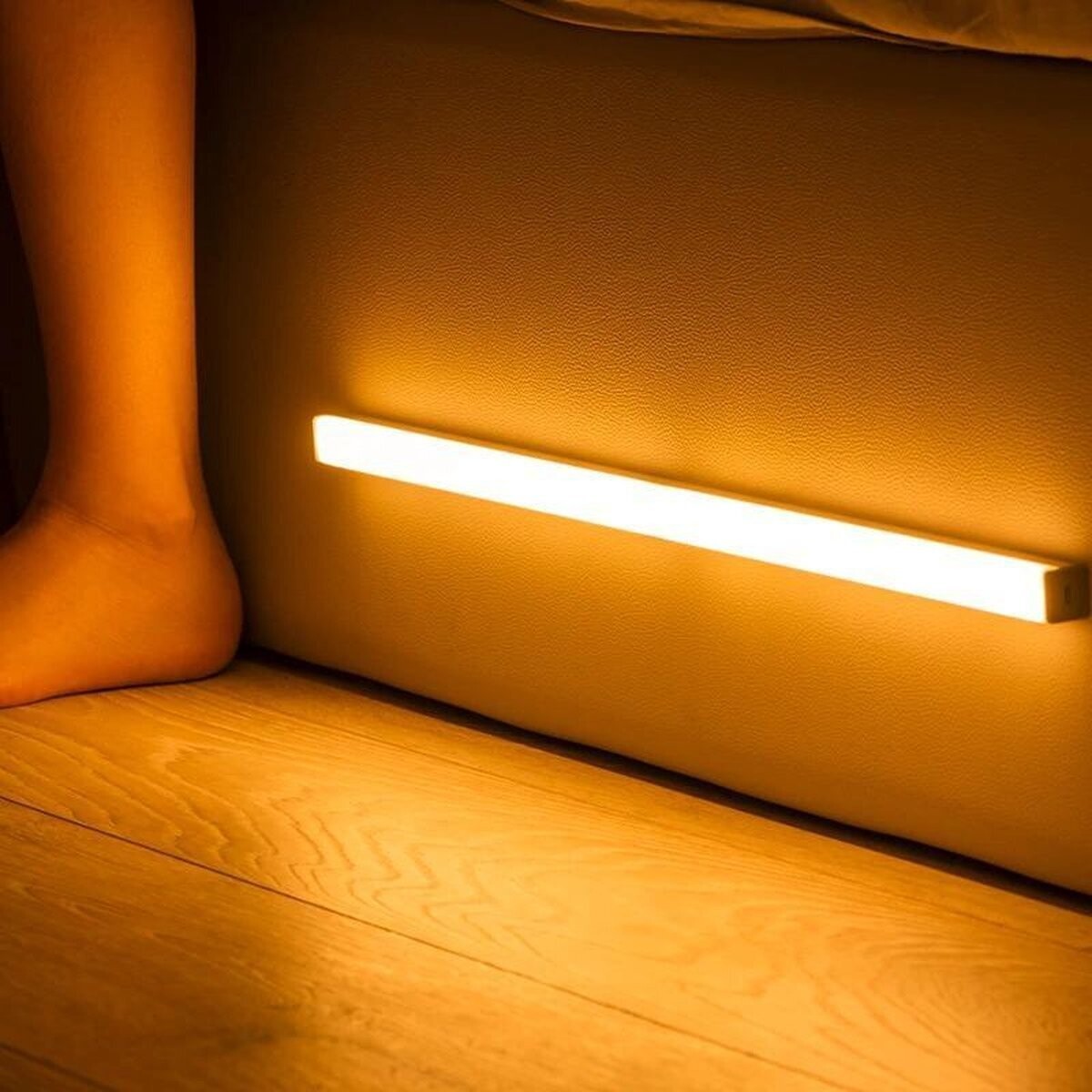 Slimme Nachtlamp met Bewegingssensor USB Oplaadbaar instelbaar Magnetische Montage LED Licht