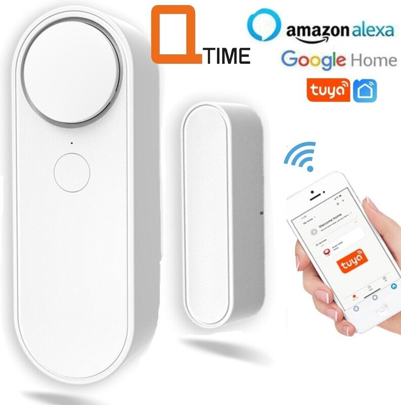 WiFi Deurbel Alarm Starter Set, Tuya Alarm Intelligente Draadloze Deurbel Met LED 58 Ringtones volledige bediening via de Tuya app, Deur/raam magneet. WiFi Deurbel Alarm Starter Set, Tuya Alarm Intelligente Draadloze Deurbel Met LED 58 Ringtones volledige bediening via de Tuya app, Deur/raam magneet.