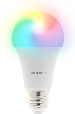 Tuya Purpl Smart LED Lamp RGB+CCT Peer A60 7W App
