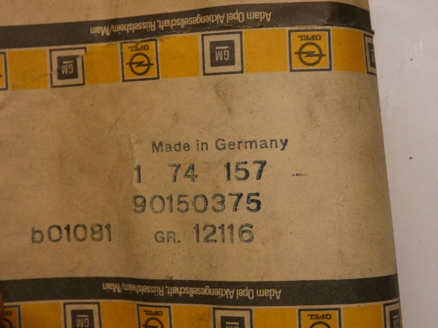 Opel Farbstreifen Silber