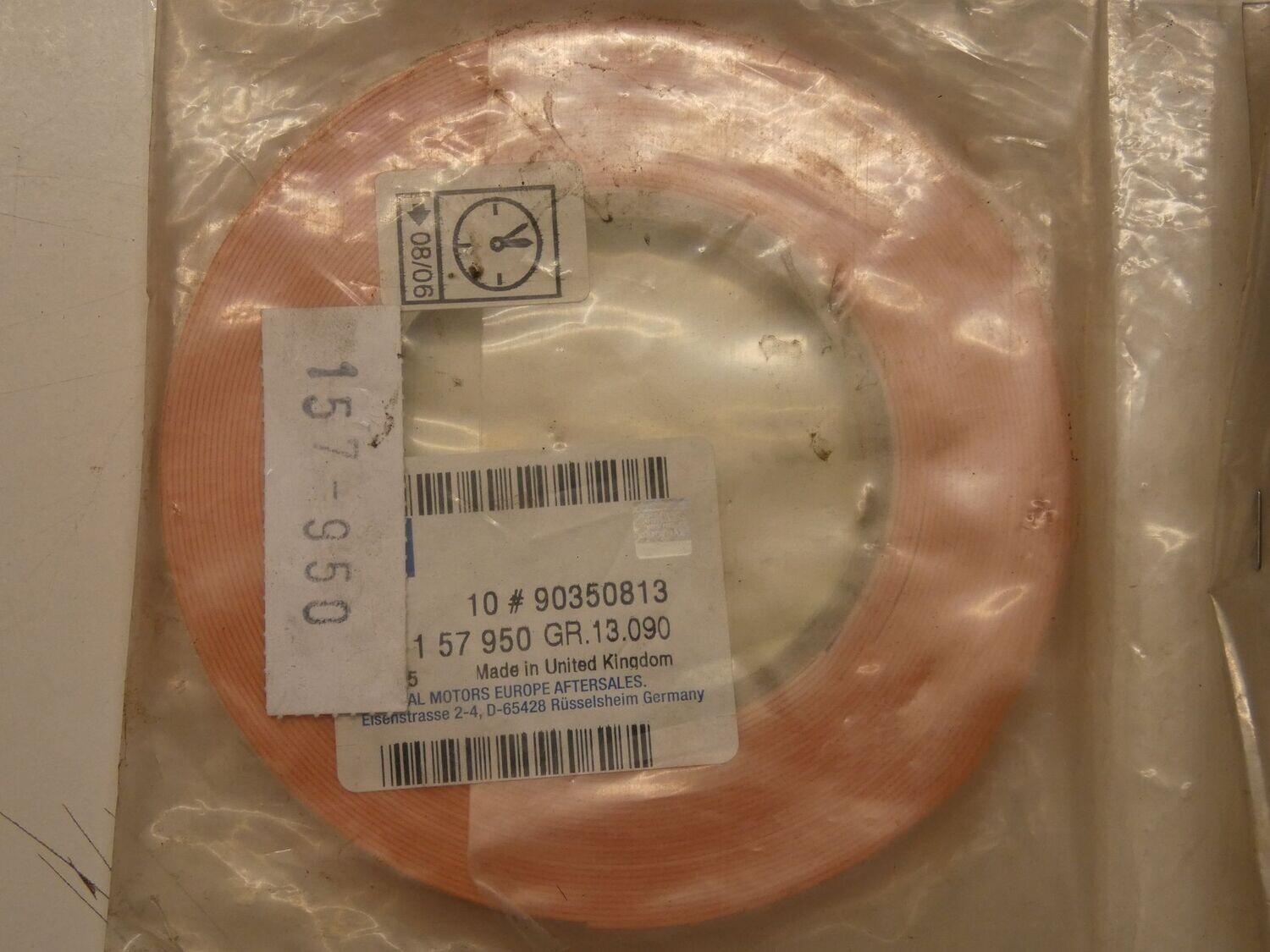 Opel Klebeband Zierleiste rot