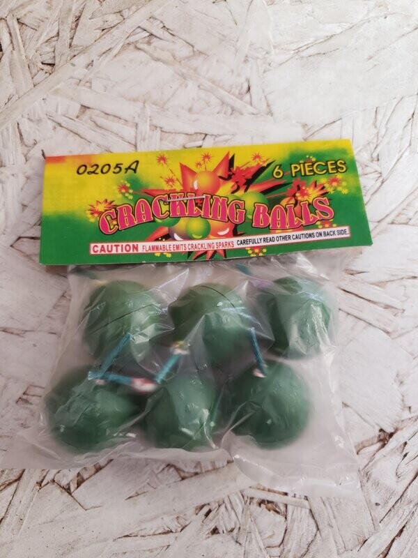 Crackling Balls (6 pk.)