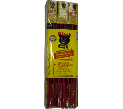 Black Cat Bottle Rockets Gross (BC401) Black Cat Bottle Rockets Gross (BC401)