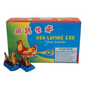 Hen Laying Eggs (Box)