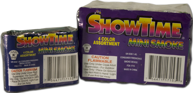 Showtime Mini Smoke Tubes (24 pack)