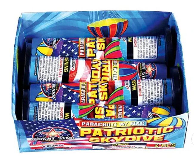 Patriotic Skydive (4 pack)