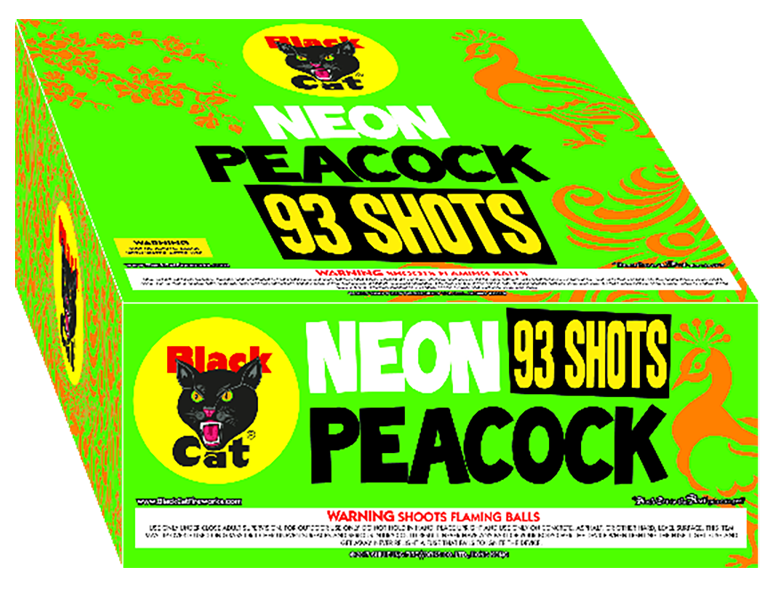 Neon Peacock