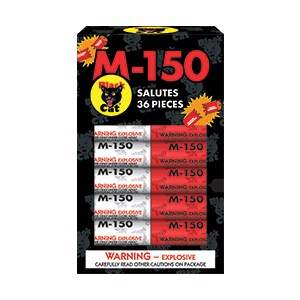 M-150 (36 Pk.) Black Cat