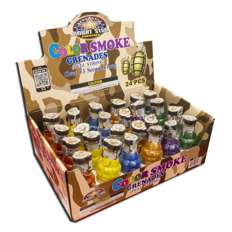 Color Smoke Grenade Box