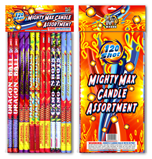 Mighty Max Candle Assortment