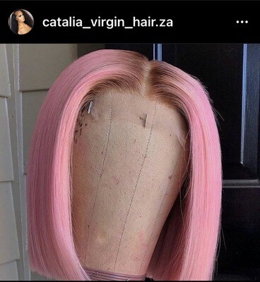 pink with black roots