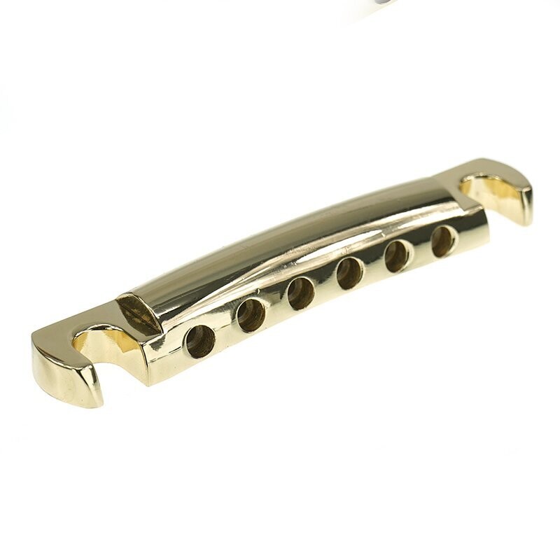 Faber TP-&#39;59 Vintage Spec ALU Stop Tailpiece, Gold, glossy