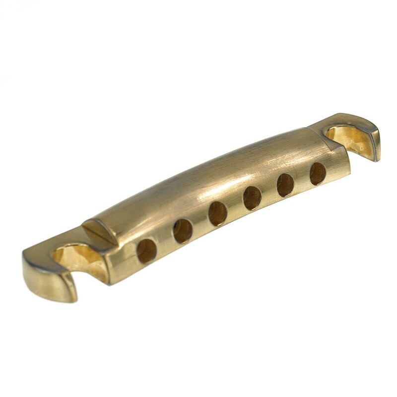 Faber TP-&#39;59 Vintage Spec ALU Stop Tailpiece, Gold, aged