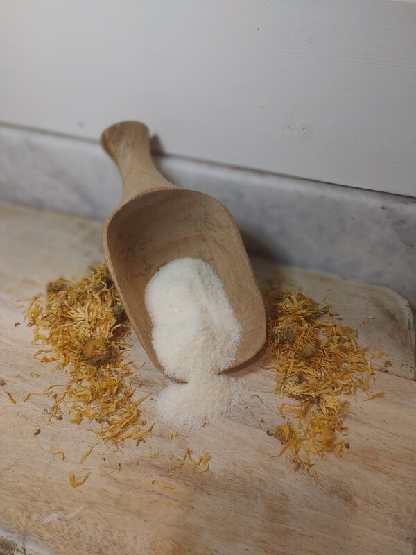 Sweet Almond Calendula Salty Milk Bath Salts
