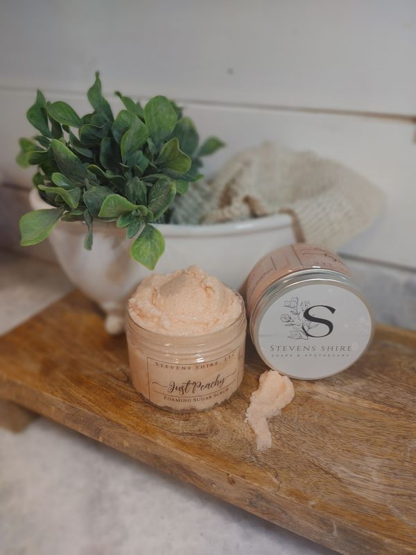 Just Peachy Sugar scrub