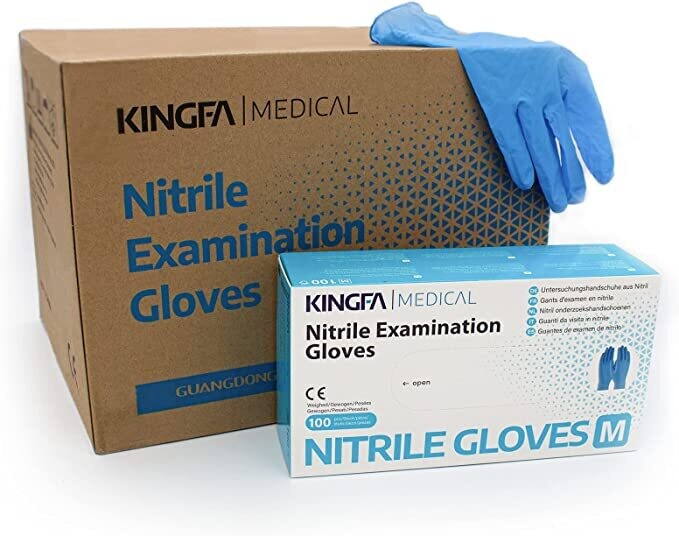 Kingfa guanti in nitrile, 1000 pezzi