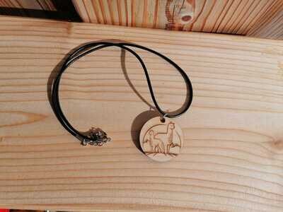 Halskette mit Alpaca-Anhänger