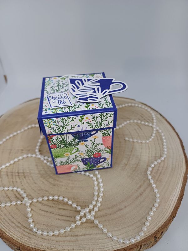 Boite cadeau sachets de thé