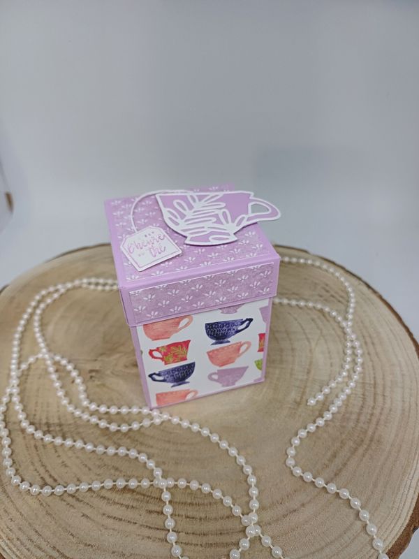 Boite cadeau sachets de thé