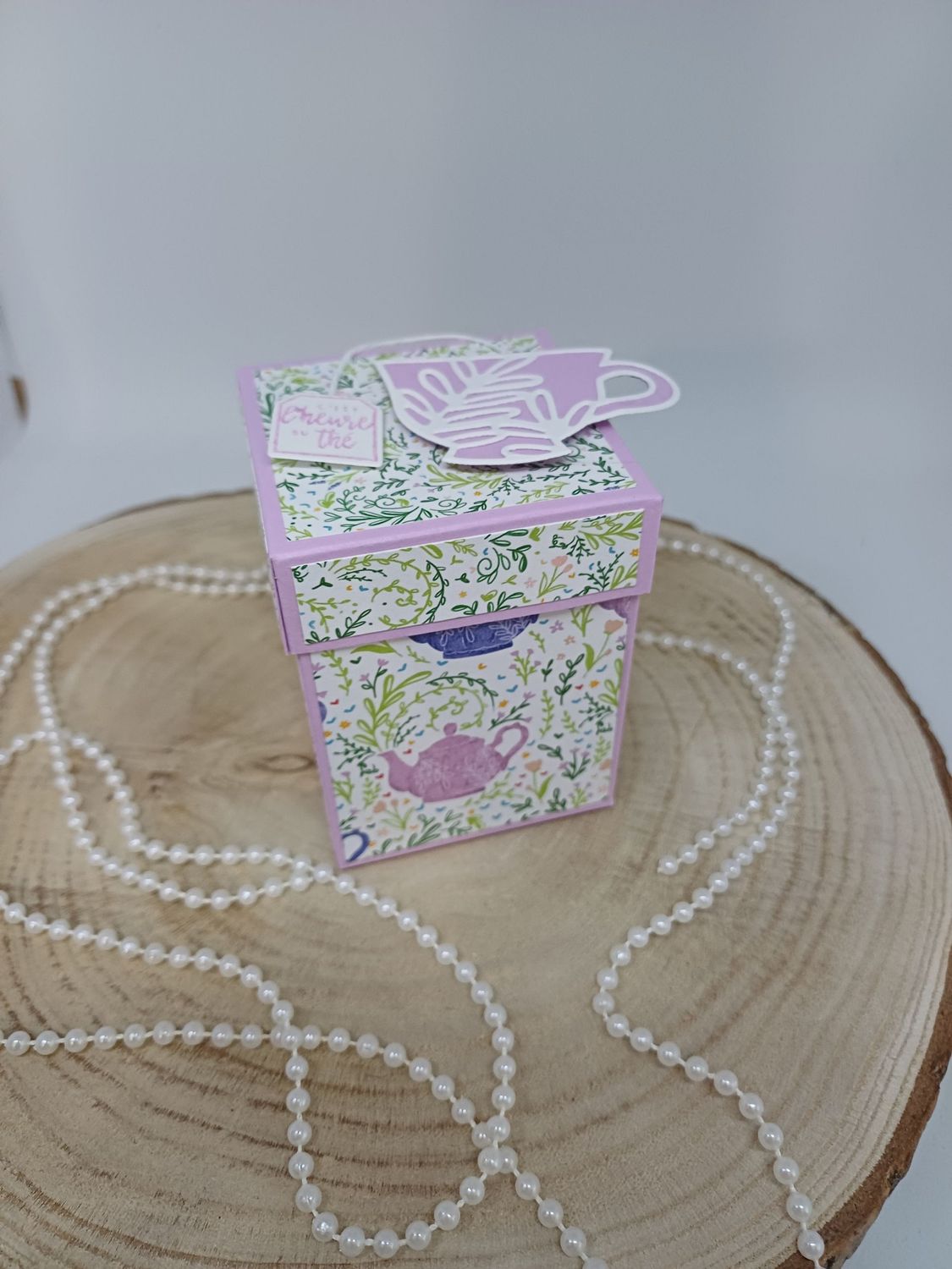 Boite cadeau sachets de thé