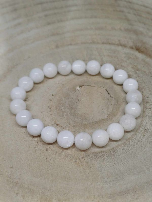 PERISTERITE A  bracelet élastique, perles 08mm, dimension 17cm