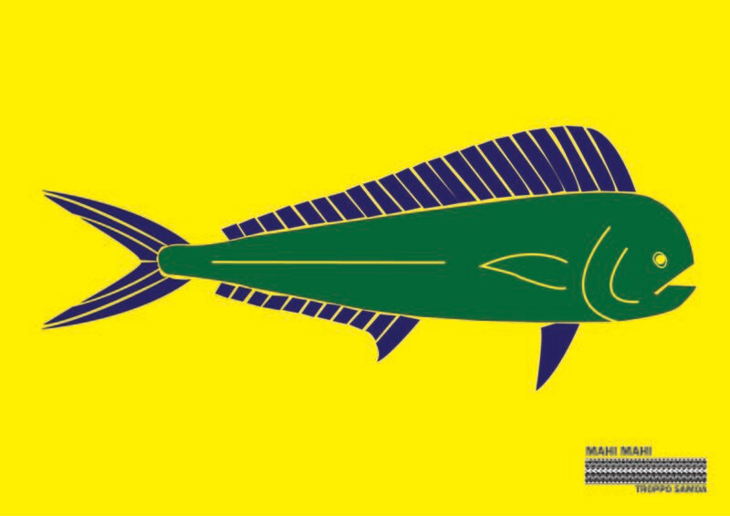 Mahi Mahi Flag