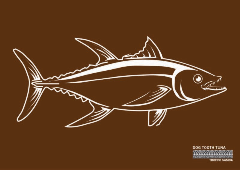 Dog Tooth Tuna Flag