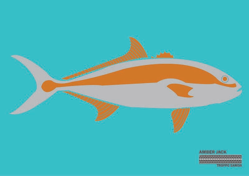 Amber Jack Flag