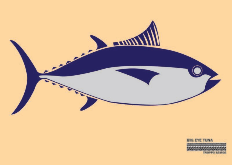 Big Eye Tuna Flag