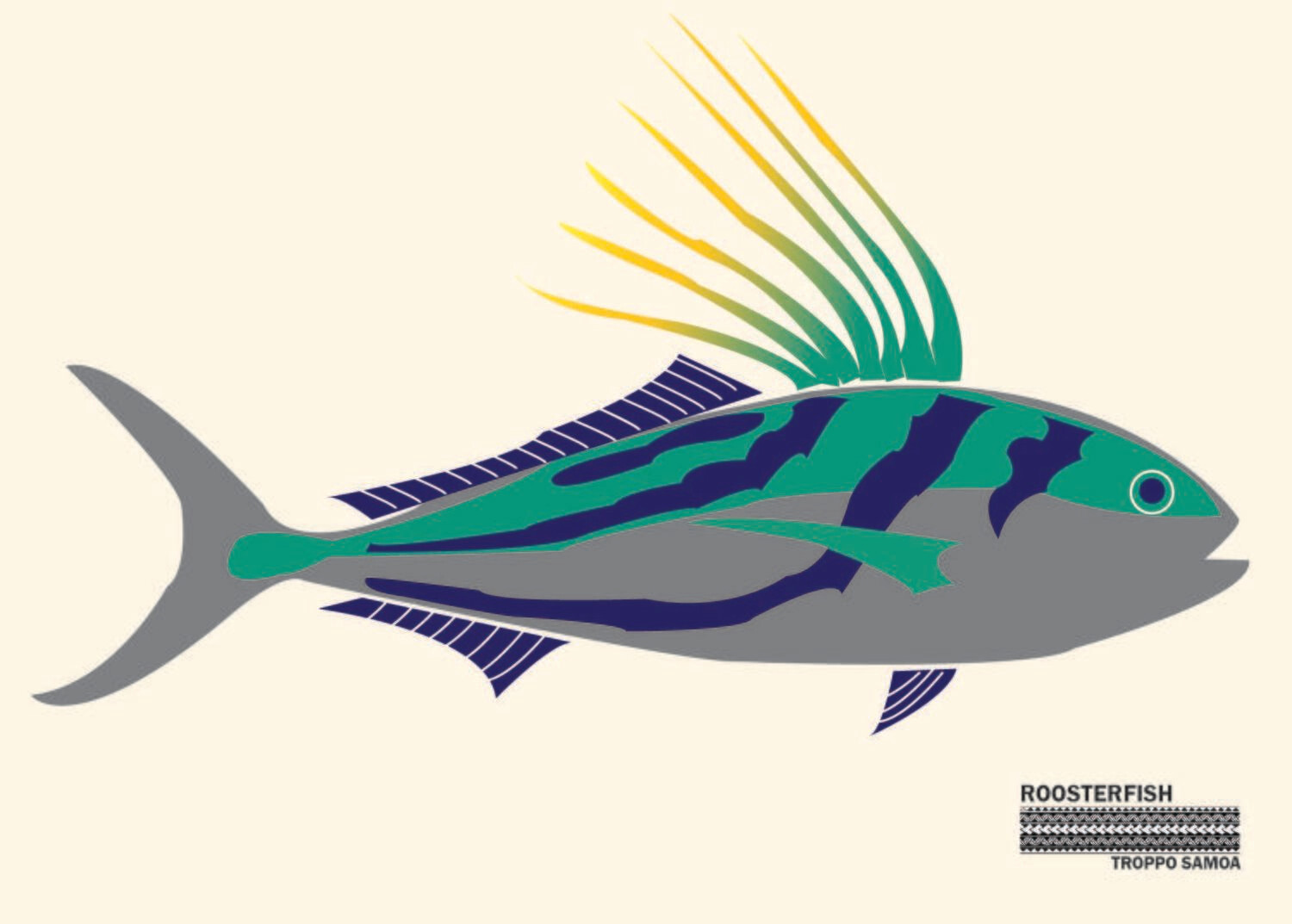 Roosterfish Flag